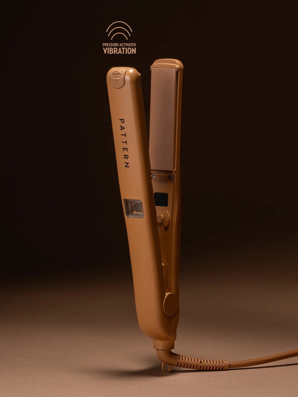 new product Pattern Beauty Vibrating flat iron